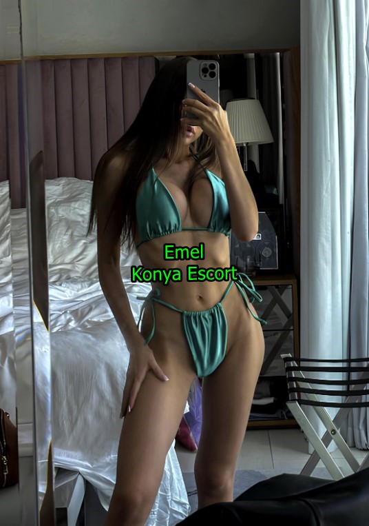 konyaescortemel-1 Konya Escort Emel Yatakta Capcanlı Biriyim!